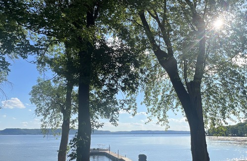 Pepin County House | Lakehouse on Private Beach: Dock, Kayaks, Paddle Boards, Peddle Boat & Lillypad