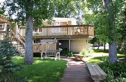 Pepin County House | Lakehouse on Private Beach: Dock, Kayaks, Paddle Boards, Peddle Boat & Lillypad