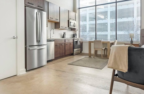 Downtown St. Louis Apartment | Landing | Incredible 1BD, Pool, Courtyard