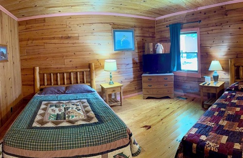 Branson Cabin | Log Cabin 2-bedroom lake view 20 minutes to Branson