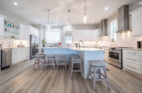 Hot Springs House | Luxe 8BR Lakefront Home, Private Pool, Hot Tub, Gameroom, Putting Green, Firepit