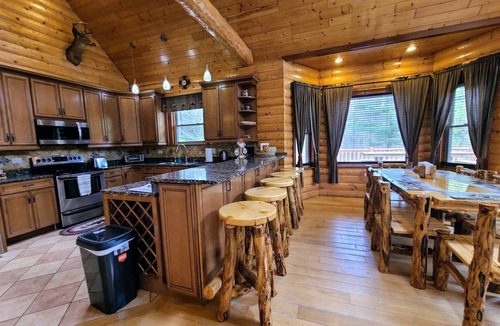 Necedah House | Luxury Family Cabin in a forest with a private pond