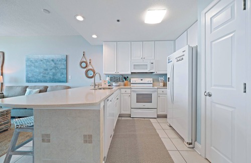 Gulf Shores Condo | Luxury Gulf Front Getaway! Coastal Chic Escape at Lighthouse! Penthouse Views!