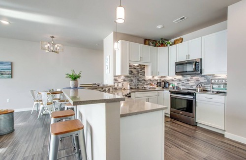 Sheboygan Apartment | Modern South Pier Condo on Sheboygan River!