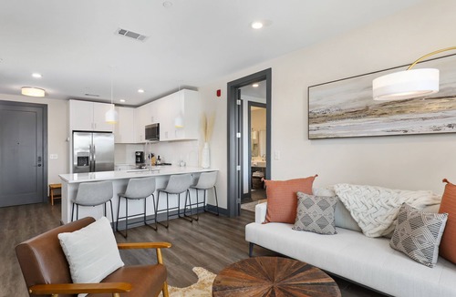 Rolling Mill Hill Condo | Muse | Contemporary downtown condo with private balcony & open layout