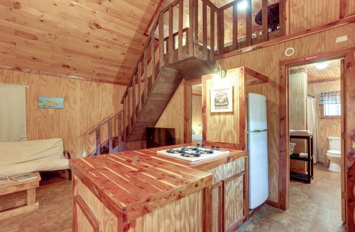 Newnata Cottage | Near Blanchard Springs! Classic Cabin in the Woods