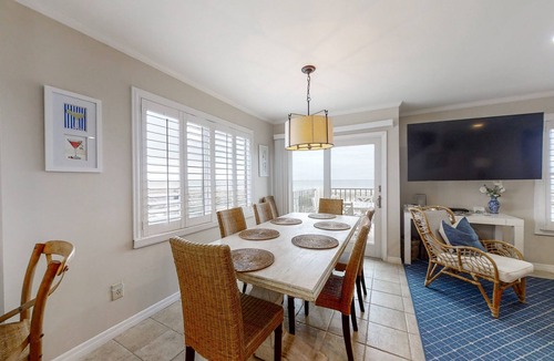 Amelia City Condo | Oceanfront Townhome With Lovely Ocean View, Pool, Fast Wifi & W/D