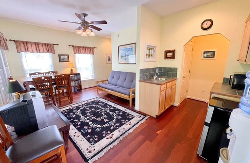 Ocracoke House | Outside Over There: Pet friendly located on a quiet lane.