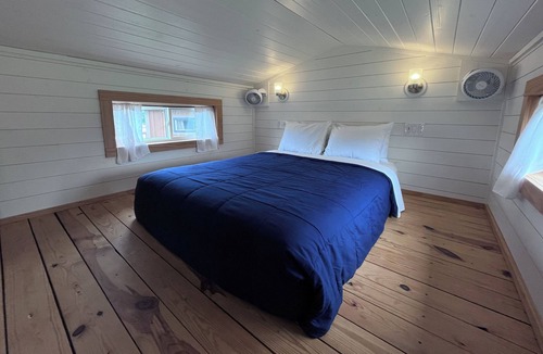 Denison Cabin | Pardon our dust as we reopen this charming resort on Lake Texoma.