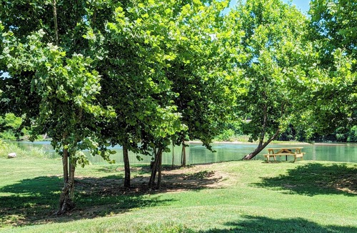 Hardy RV Rental | Primitive Riverside Camping with picnic table, from, and pet friendly