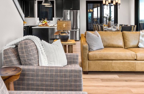 Sevierville Cabin | Purpose Lodge: Luxe Mountain Retreat with Indoor Pool & Iconic Views