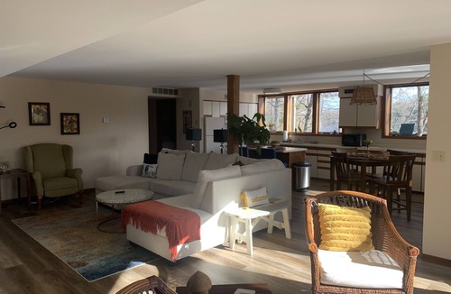 Black River Falls Apartment | Quiet Apartment with Views of the Black River - Close to Hospital & Downtown