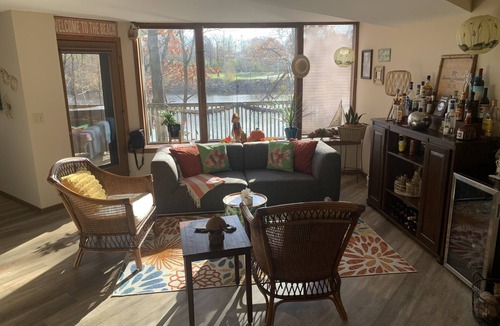 Black River Falls Apartment | Quiet Apartment with Views of the Black River - Close to Hospital & Downtown