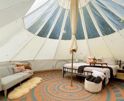 Boss Other | Radiant Stargazing Bell Tent Oasis Near Sinking Creek, Missouri