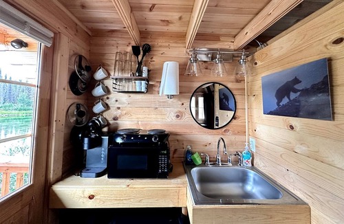 Denali Cabin | Romantic Lakefront Cabin with Mountain Views, Perfect for a Trip to Cantwell, Alaska