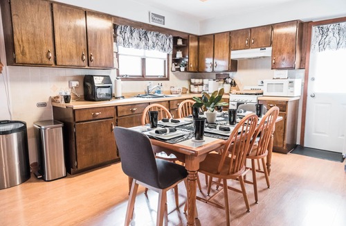 Neillsville Cottage | Serene Cabin with Hot Tub & Sauna on ATV trails near Lake Arbutus