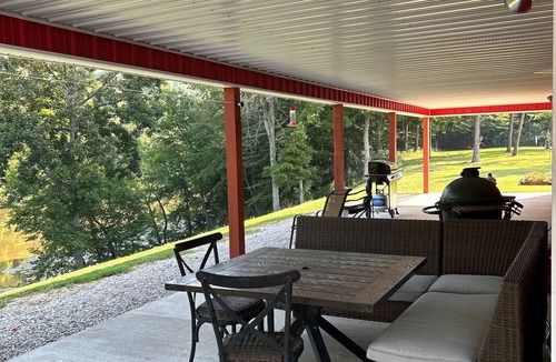 Reynolds Station House | Spacious Home with Waterfront Views on Peaceful Countryside!