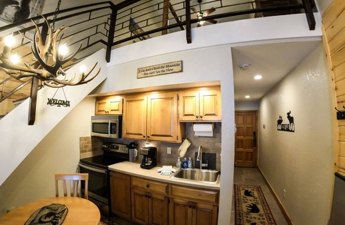 Purgatory Condo | Studio Loft - Kitchenette, King bed !