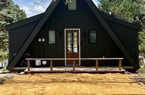 Nekoosa Cabin | Stunning A-Frame on Lake Sherwood near Sand Valley