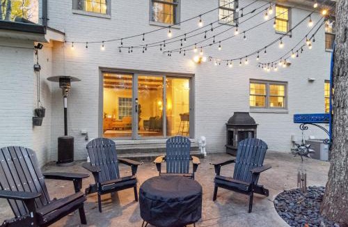 Evansville House | The Hideaway 4200 Luxury 4BR Home with Theater Game Room Fire Pit and Gym