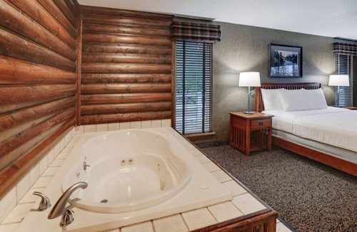 St. Joseph Hotel | Theme Suite Whirlpool, Stoney Creek, Living Room and Hot Tub | 2 Units