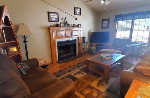 Holiday Island Condo | THREE BEDROOM,THREE BATH CONDO WITH HUGE DECK LOCATED ON THE ISLAND!