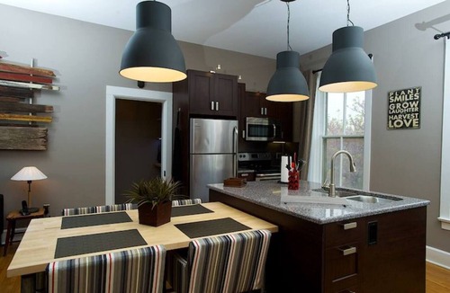 Lindsborg Apartment | Vetehuset-Plantera Loft with Private Elevator