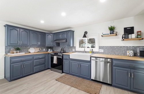 Village of Pewaukee House | Well Appointed Home Steps from Pewaukee Lake