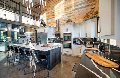 Pickens Cabin | Where the Wild Things Are | 10BR Luxury Cabin w/Game Room, 2 Hot Tubs, Pond, & ATV access