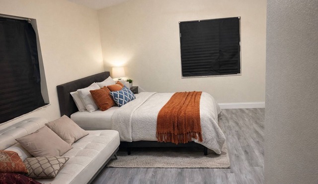 4 bedroom 2 bath Modern Stay near Space Coast + Cozy Patio