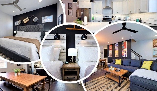 5 Mins From Broadway! ★ Luxe Renovated Townhome ★ Free Parking ★