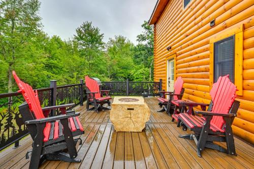 Adams Cabin w/Game Room & Fire Pit