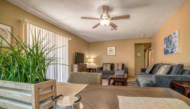 AMAZING location! clean, comfortable 4 BR 2 BA home. SLEEPS 10