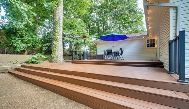 Backyard Family Oasis w/Fire Pit + Deck, By Dwtn