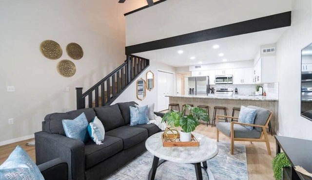 Beachside 2BR Retreat w Private Backyard