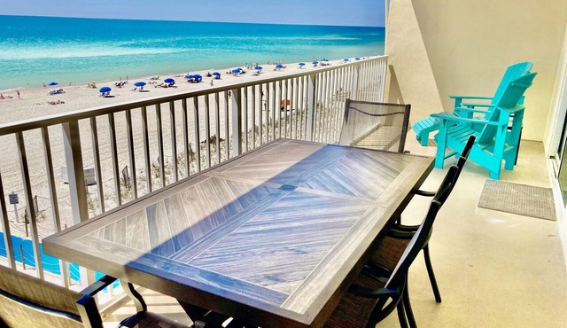 Beautiful Gulf Shores Condo with Fabulous Gulf-Front Views on the 4th Floor!