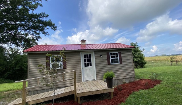 Cozy 12x24’ big charm small house on a quiet grain & cattle farm in the country!