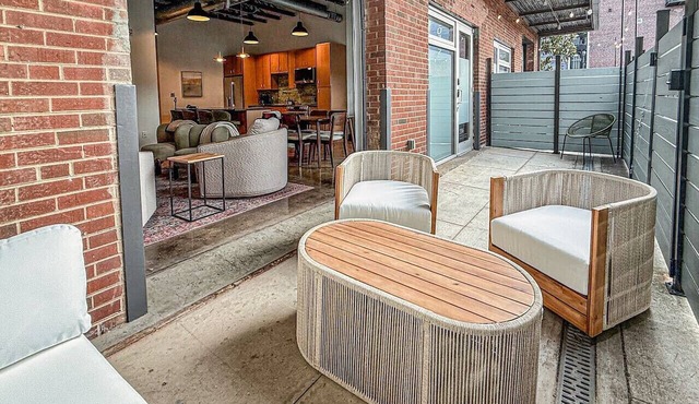 Cozy Brick Loft | w/patio and free parking