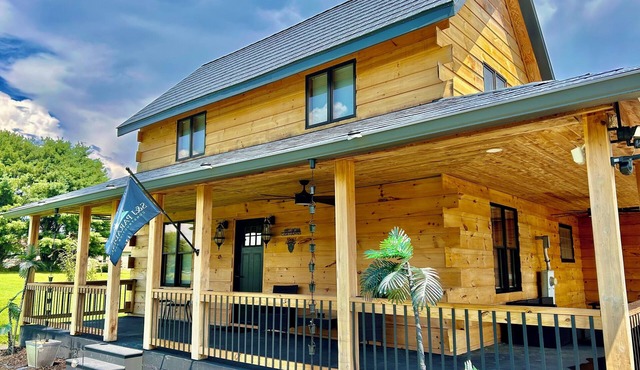 Cozy Cabin Escape Sleeps 6 Games 65” TV