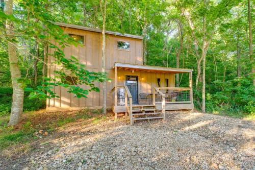 Creek Access & On-Site Trails: Serene Ozark Cabin