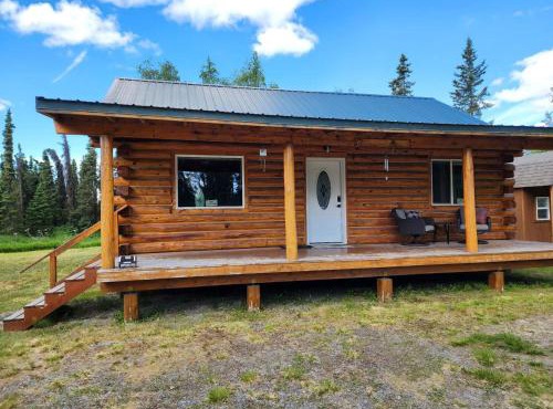 Darn Lucky Cabin at Sport Lake