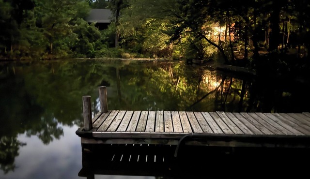 E-HOT SPRINGS MYSTIQUE-Vintage Style Lakefront Cabin-Swim-Fish-Dock-Pet Friendly