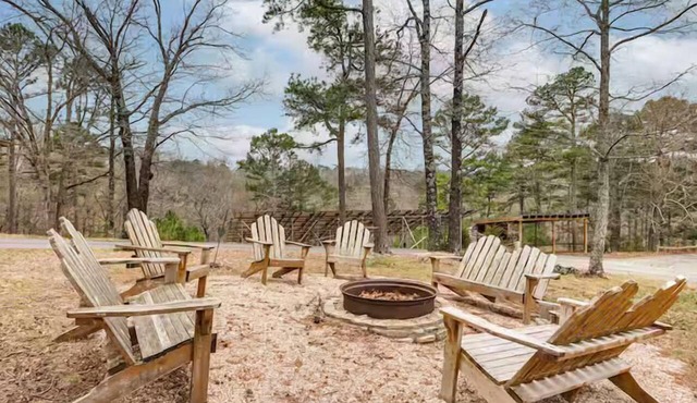 Eureka Springs Multi-Cabin Rental: Saltwater Pool!