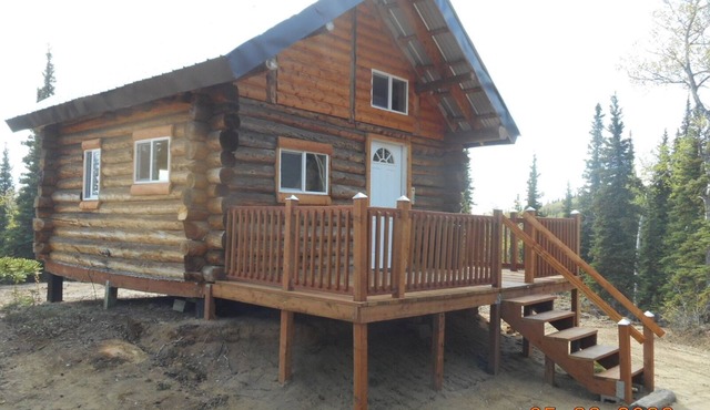 Experience true Alaska secluded Cabin just 15 miles from Denali National Park.