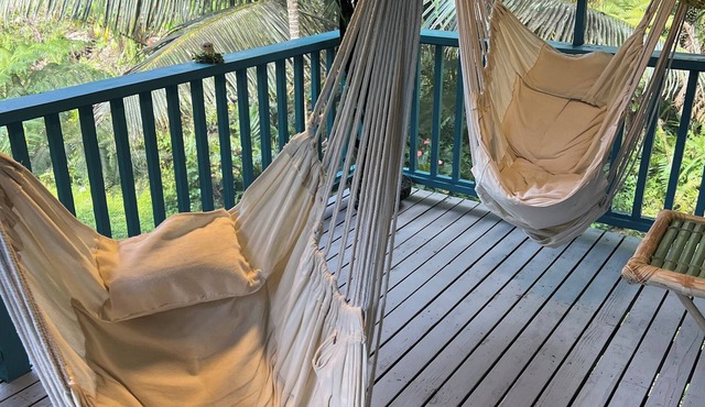 Hawaii Big Island Tree Top Bungalow Home - access to Jungle!