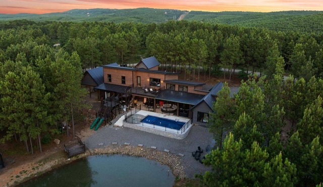 Heated Pool, Big Game Area, Fun Slide, Pond, Hot Tub, Fire Pit