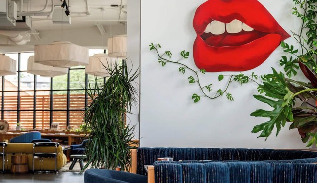 Immerse in Art at Trendy Guest House with Stunning Skyline Views & Rooftop Bar