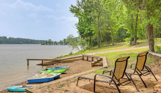 Lakefront Winnsboro Home w/20+ Acres!