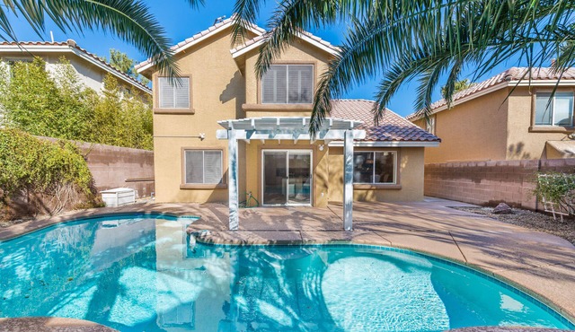 LV- Summerlin Pool Home – Near Red Rock & LV Strip 30 nts Minimum 149/nt No Tax