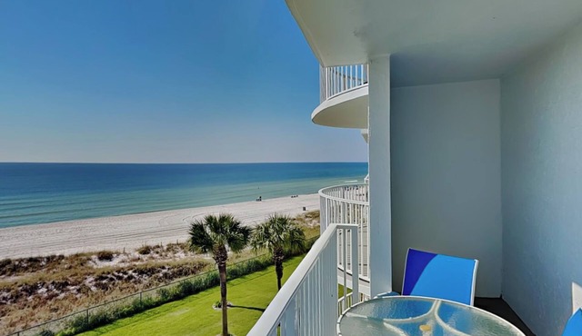 Moonspinner 415A | Stunning Gulf View with Community Pool!